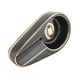 thumbnail image 4 of Acouto Cenicero del Cigarrillo, Mini cerámica portátil Cenicero del Cigarrillo Tenedor de la Ceniza Cenicero del cigarro Cenicero de cerámica(Negro) Ecomeon no, 4 of 6