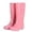 Pink, variant on Tall Rain Boots for Women Waterproof Ladies Knee High Rubber Boots Comfort Garden Boots (Light Blue 5.5)