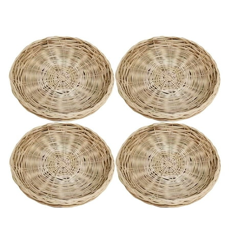 

Jungdeepe 4 Pcs Paper Plate Holder 10 Inch Round Woven Plate Holder Reusable Paper Plate Holders For Picnic Party Sheet Cake Pans for Baking 18x26x2 Pan Baking Silicone Pans for Baking Set Air Bake