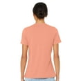 thumbnail image 3 of Bella & Canvas B30506436 Women Relaxed Fit Triblend T-Shirt, Sunset Triblend - Extra Large, 3 of 5