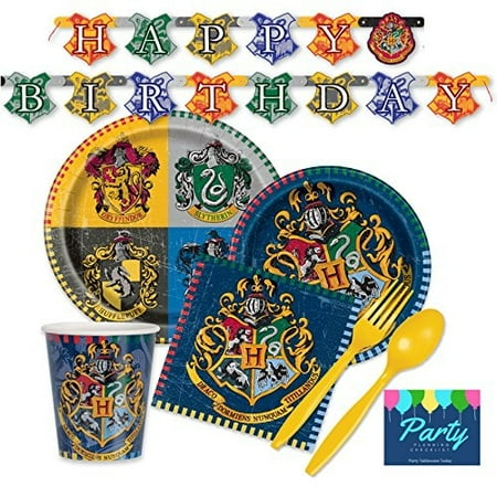 napkins cutlery potter guests cups plates harry supplies