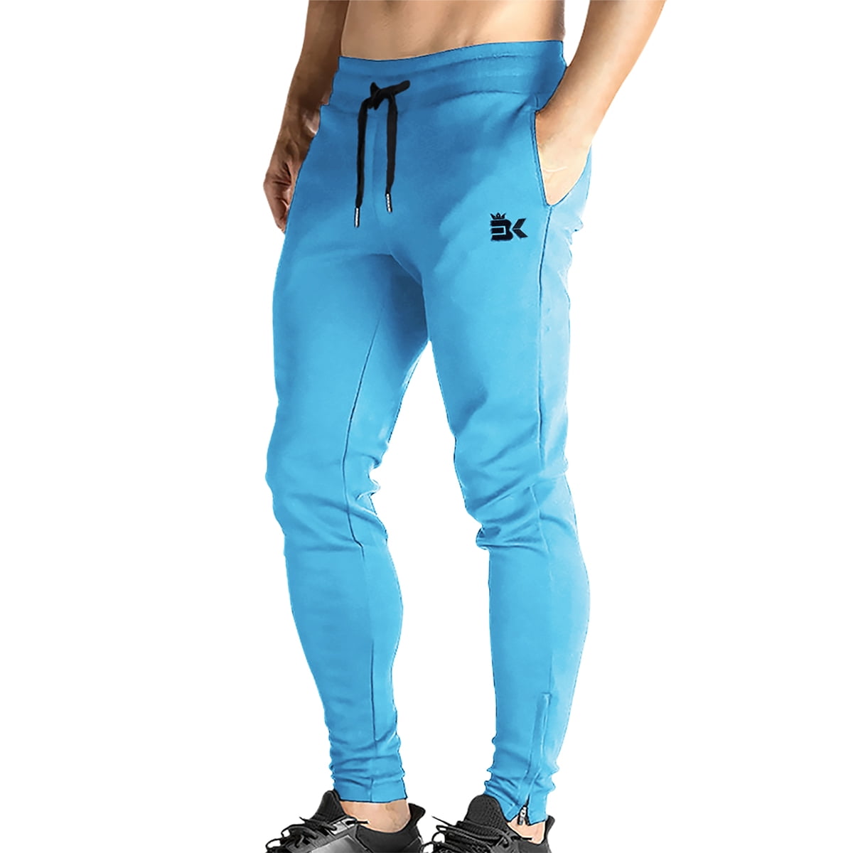 Chrome & Coral Men's Polyester Lightweight Gym Jogger Pants Men's Athletic  Regular Fit Workout and Sports Activities with Pocket, Stretchable Running  Pants - Set of 2 : Amazon.in: Clothing & Accessories