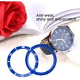 thumbnail image 4 of HELIAHO Watch Replacement Parts, Ceramic Watch Loop Bezel Insert Ring Numbers Markers, Wristwatch Loop Replacement for Watchmaker Watch Repair(Blue) CJ911-1153, 4 of 8