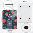 thumbnail image 2 of Bears and Strawberries Food Scale Digital Kitchen Scale Waterproof Tempered Glass Tare Function 11 lb for Baking Cooking Meal Prep, 2 of 7
