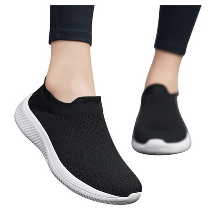 

Sehao Shoes Slip On Shoes Runing Sports Breathable Women Outdoor Mesh Women s Mesh Black 8.5 US (Wide Widths Available)