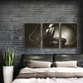 thumbnail image 3 of IDEA4WALL Framed Canvas Wall Art for Living Room, Bedroom Microphone Canvas Prints for Modern Home Decoration Ready to Hang, 3 of 4