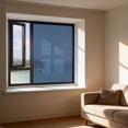 thumbnail image 2 of Heat Control Window Film, One Way Mirror Privacy Sun Blocking Glass Tint Static Cling for Home Office, 40x200cm, Glass Tint, 2 of 6