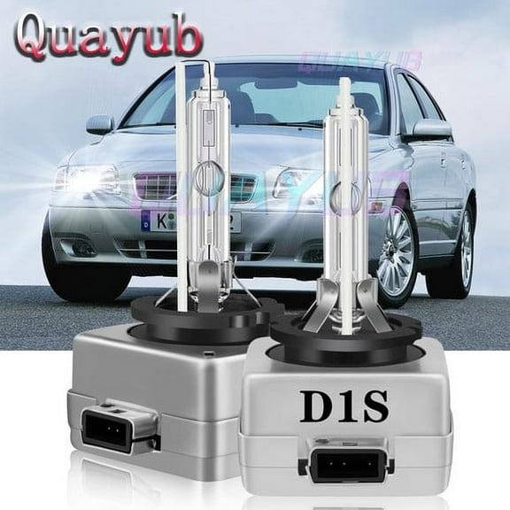 D1S HID Headlight Bulbs 35W White 6000k Bright For Volvo S80 2007 2009-2016
