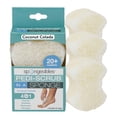 thumbnail image 1 of Spongables Pedi Scrub Exfoliante para pies 20+ Esponja de lavado Coco Colada 3 unidades, 1 of 5