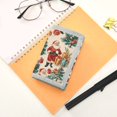 thumbnail image 7 of JIALIOU Nylon Trifold Card Wallet with ID Window Zipper Pocket for Men Women Teen Santa Claus Gift Tree, 7 of 7