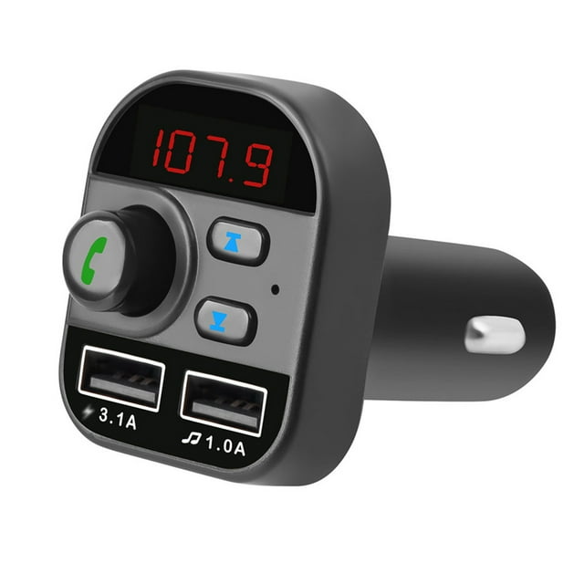 805E Car MP3 Player Multi-function BT5.1 Dual USB Chargers Support Hands-free TF Card U Disk Music Play
