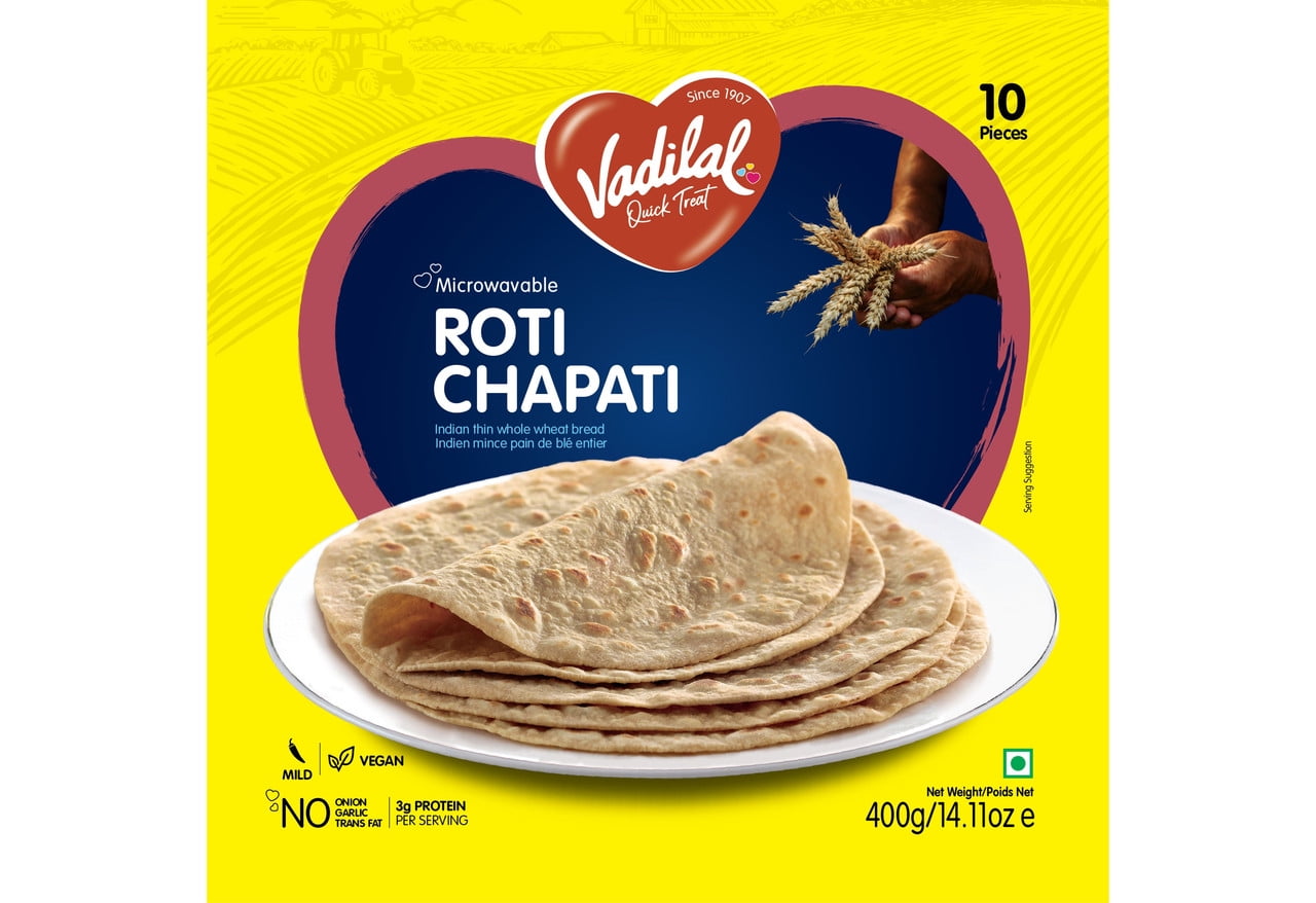 Vadilal Roti Chapati au micro-ondes