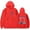 Red, variant on Livingston A Hometown Odyssey 2025 Tour Merch Hoodies, unisex styles, long sleeved sportswear, fashionable and trendy clothing