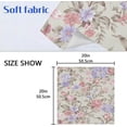 thumbnail image 5 of Coolnut Set of 4 Fresh Wildflowers Satin Napkin Square 20 Inches Table Napkins Soft Smooth Decorative Napkins for Wedding Banquet Party Decoration, 5 of 6