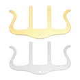 thumbnail image 1 of 2Pcs Clips de Support de Musique Simples Étudiants Clips de Message Pinces de Livre de Musique en Métal, 1 of 7