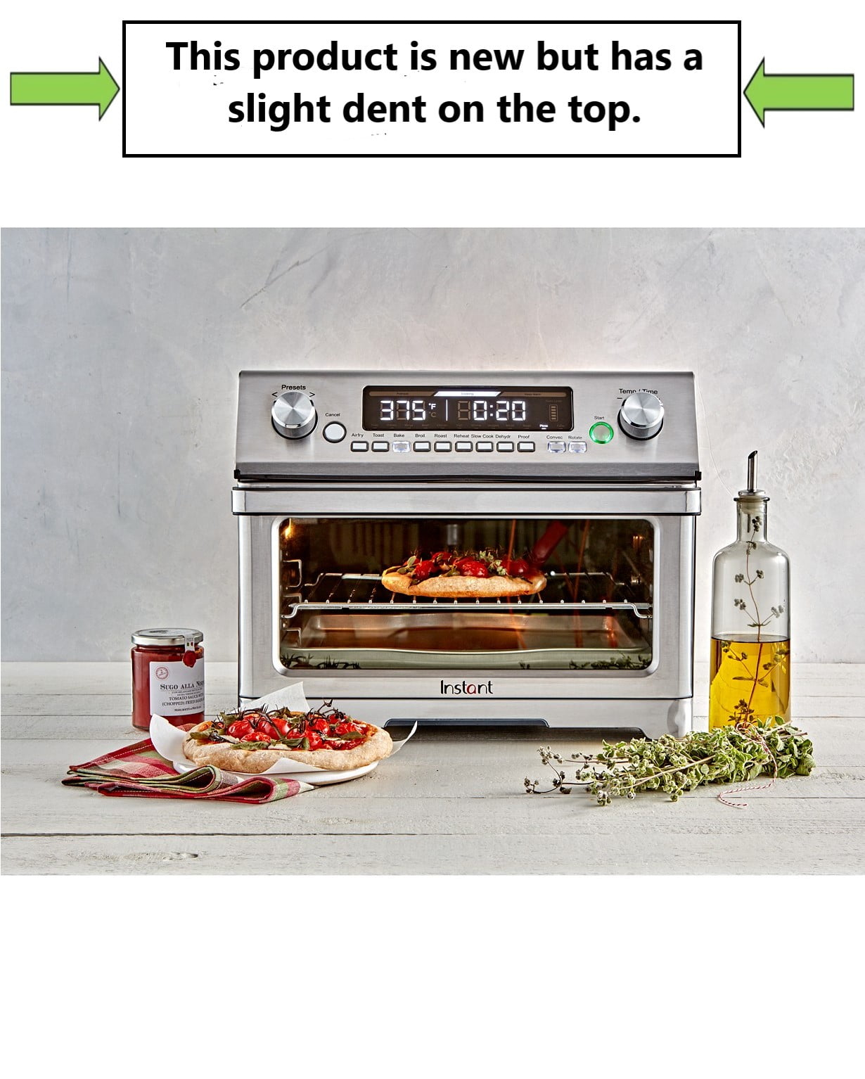 Instant Pot Instant Omni Plus EleveninOne Toaster Oven with EasyTo