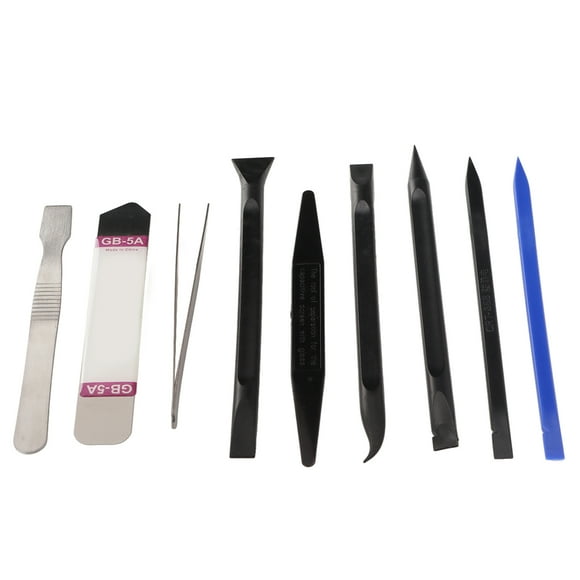 Kit de herramientas de reparación de teléfonos móviles, kit de herramientas de palanca de apertura electrónica 9 en 1, kit de herramientas de apertura de pantalla, rendimiento finamente ajustado