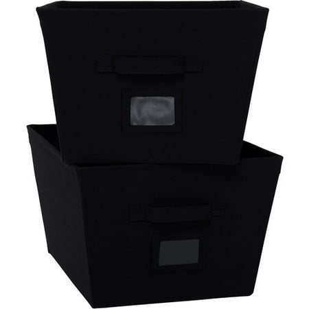 Mainstays 2-Pack Large Bins