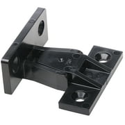 Hafele Keku Panel and Frame Push-In Fastener, Plastic Press Fit Furniture Panel Clips, Drawer Front Clips, with Screws Black