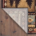 thumbnail image 3 of Oriental Weavers Woodlands Area Rug - 1041C - 1'10" x 7'6" - in Black/ Multi - Lodge Style, Stain Resistant, Family and Pet Friendly , Entryway, Hallway Runner Rug, 3 of 4