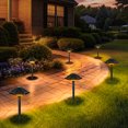 thumbnail image 7 of Gigalumi Warm White Solar LED Landscape Light , Black Aluminum, Waterproof Path Light 2-Pack, 7 of 7
