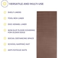 thumbnail image 2 of Sunshine Yoga Voyage Yoga Mat Roll, 24in x 50ft Exercise Mat, 5mm Thick Non-Slip Gym Mat for Home Workout and Fitness, Anti-Tear, Cut up to 8 Regular Yoga Mats, Chocolate, 2 of 7