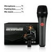 D Debra Audio DY-80 Wired Handheld Dynamic Microphone, Hi-Fi Cardioid Vocal Mic with Mic Clip, Metal Karaoke Mic for Speech, Wedding, Conference, Interview, Stage Performance