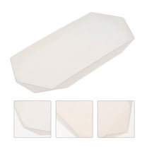 KONTONTY 1Pcs Silicone Tray Mold for Diy Epoxy Resin and Storage