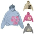thumbnail image 3 of Hpapadks Hoodies for Men Oversized Unisex Acid Wash Hoodies Pullover Heavyweight Vintage Sweatshirt with Letter Print Mens Sweatshirts, 3 of 3