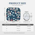 thumbnail image 3 of Gaeub Dental Foldable Auto Sun Blocker Visor, Sunshade for Car Front Window, Keeps Your Vehicle Cool - Medium, 3 of 7