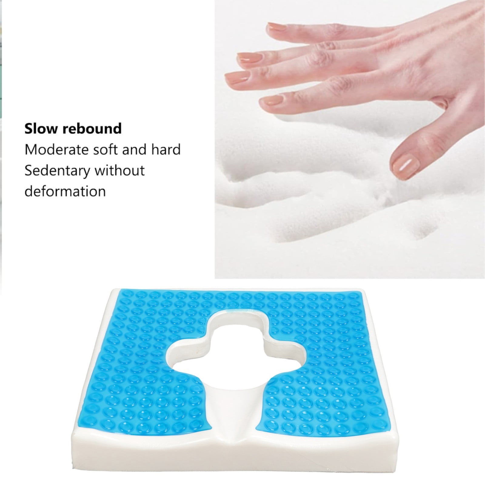 Clearance! Aminojy Anti Bedsore Cushion,Waterproof,Breathable, Bed Sore Cushions, Pain-Relieving and Pressure-Sore Care Fiber Material Bed Sore Cushion for Elderly, Bedridden, Disabled