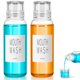 thumbnail image 1 of Dispensador de enjuague bucal VITVITI Glass, 300 ml, juego de 2 unidades, color blanco, 1 of 6