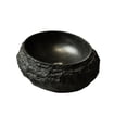 thumbnail image 5 of 18 Inch Irregular Oval Resin Vessel Sink Stone Pattern Artistic Basin Dark Gray, 5 of 6