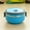 Blue, variant on Cheapark Insulated Food Container,Thermal Soup Flask, Lunch Box Stainless Thermo Insulated Round Lunch Box
