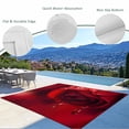 thumbnail image 3 of Red Rose Outdoor Rug 3x5 Ft - Reversible Patio Rug Outdoor Camping Rugs, Elegance Fantasy Flowers Romantic Washable Indoor Outdoor Area Rugs, Non-Slip Outdoor Carpet Runner for Deck/Porch, 3 of 8