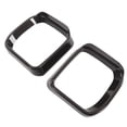 thumbnail image 4 of 1 par de cubierta de marco de espejo retrovisor izquierdo y derecho, reemplazo de moldura de visera de espejo lateral para Land Rover Defender 2020-2022, estilo de fibra de carbono, 4 of 5