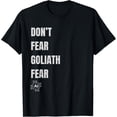 thumbnail image 1 of Don't Fear Goliath Fear AI Futuristic Tech Warrior Camiseta, 1 of 2