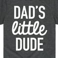 thumbnail image 3 of Instant Message - Dad Set Little Dude - Toddler & Youth Short Sleeve Graphic T-Shirt, 3 of 6