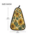thumbnail image 6 of Hanging Hand Towels For Kitchen Bathroom Home Decor Lightweight Cartoon Sunflower, 6 of 6
