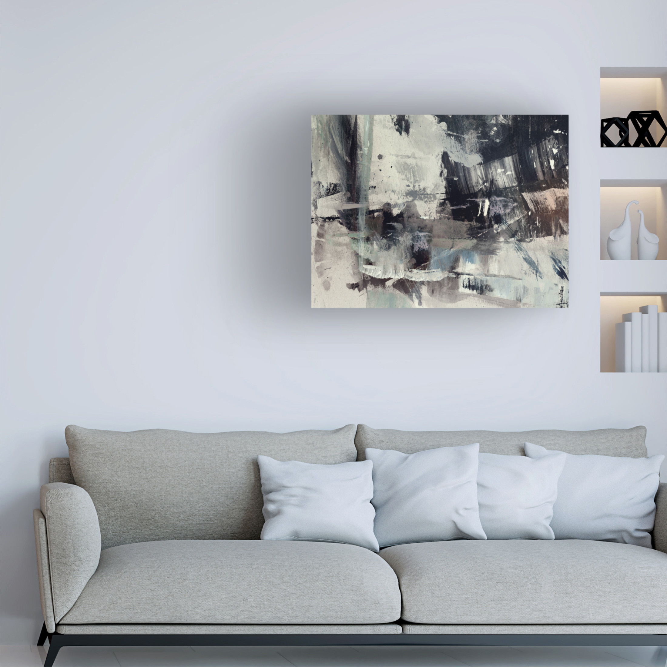 Trademark Fine Art Dan Hobday Crowded Canvas Wall Art