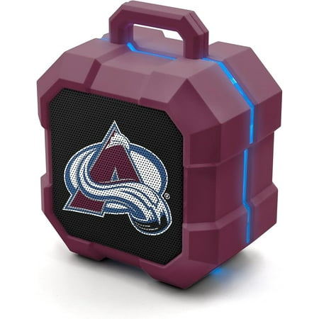SOAR NHL Shockbox LED Wireless Bluetooth Speaker – Colorado Avalanche