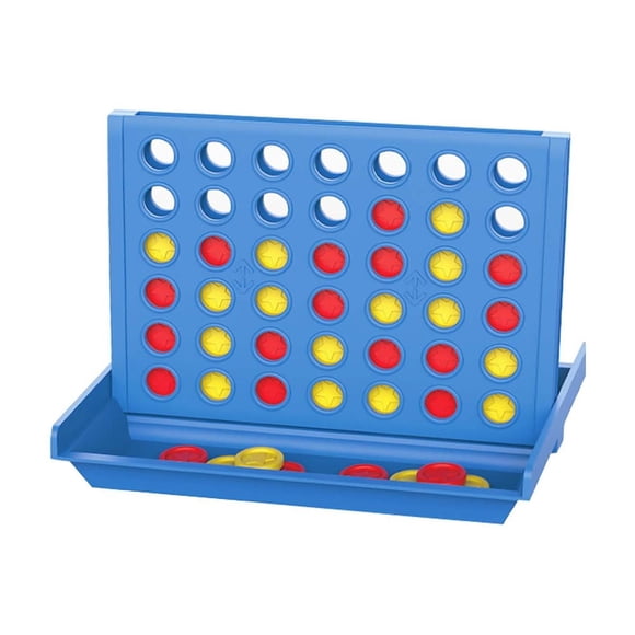 4 In A Line Game Four In A Line Up Gaming Fun Set Travel Portable Convenient Size Classic Fun Educational Games For Family Indoor Or Outdoor