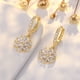 thumbnail image 2 of Pendientes de plata de ley 925 con circonita exquisita para mujer, joyería de fiesta a la moda, pendientes largos, regalos de boda, bonito, 2 of 2