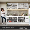 thumbnail image 5 of Cocina Integral Completa Modular Madesa Agata 240cm BB 01, 5 of 5