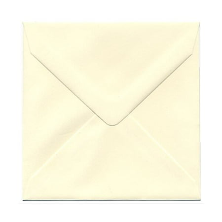 UPC: 0700112159466 | JAM 5 x 5 Square V  Flap Envelopes  Ivory  25/Pack