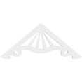 thumbnail image 2 of Ekena Millwork 36"W x 15"H x 1"P (10/12) Pitch Marshall Architectural Grade PVC Gable Pediment, 2 of 7