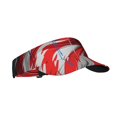 thumbnail image 1 of Fotbe Eagle Head With American Flag Visera Deportiva con Diseño, Gorra Abierta Ajustable de Algodón para Mujer y Hombre, 1 of 7