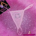 thumbnail image 1 of Hello Kitty-Tanga Sexy para mujer, bragas de algodón, ropa interior cómoda y hinchable, Gato KT, Anime, 1 of 4