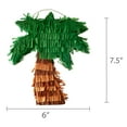 thumbnail image 5 of Mini Green/Brown Palm Tree Party Pinata, 6" x 7.5", by Way To Celebrate, 5 of 5