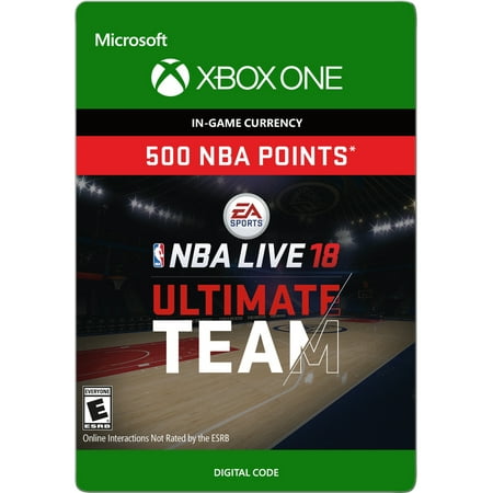 Xbox One NBA LIVE 18: NBA UT 500 Points Pack (email